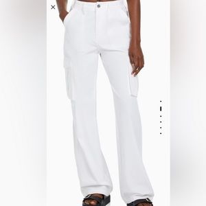 Bershka Straight Leg Cargo Pants